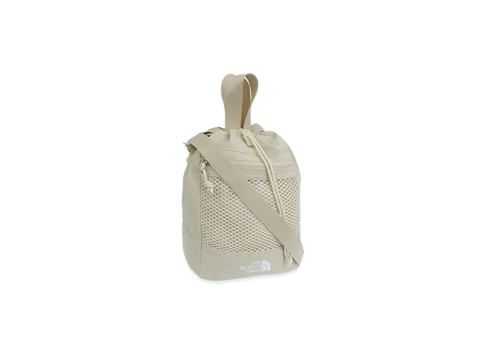 The North Face Linden Mesh Bucket Bag Mini "White"