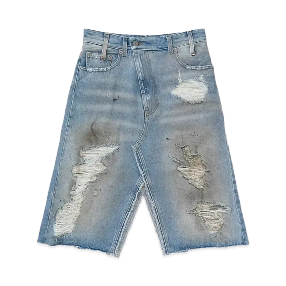 MM6 Maison Margiela Long Skirt "Medium Blue"