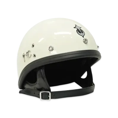 THUG CLUB x CREED MOTORCYCLES G-1 TC Helmet "White"