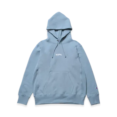 Champion x SOPH. Reverse Weave Hoodie "Light Blue"