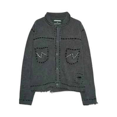 NEIGHBORHOOD x PHINGERIN PG1 SAVAGE KNIT "CHARCOAL"