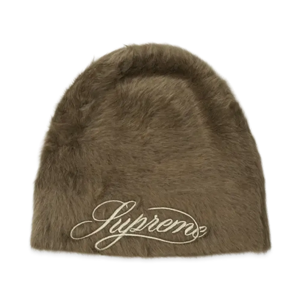 Supreme x Kangol Furgora Script Beanie "Brown"
