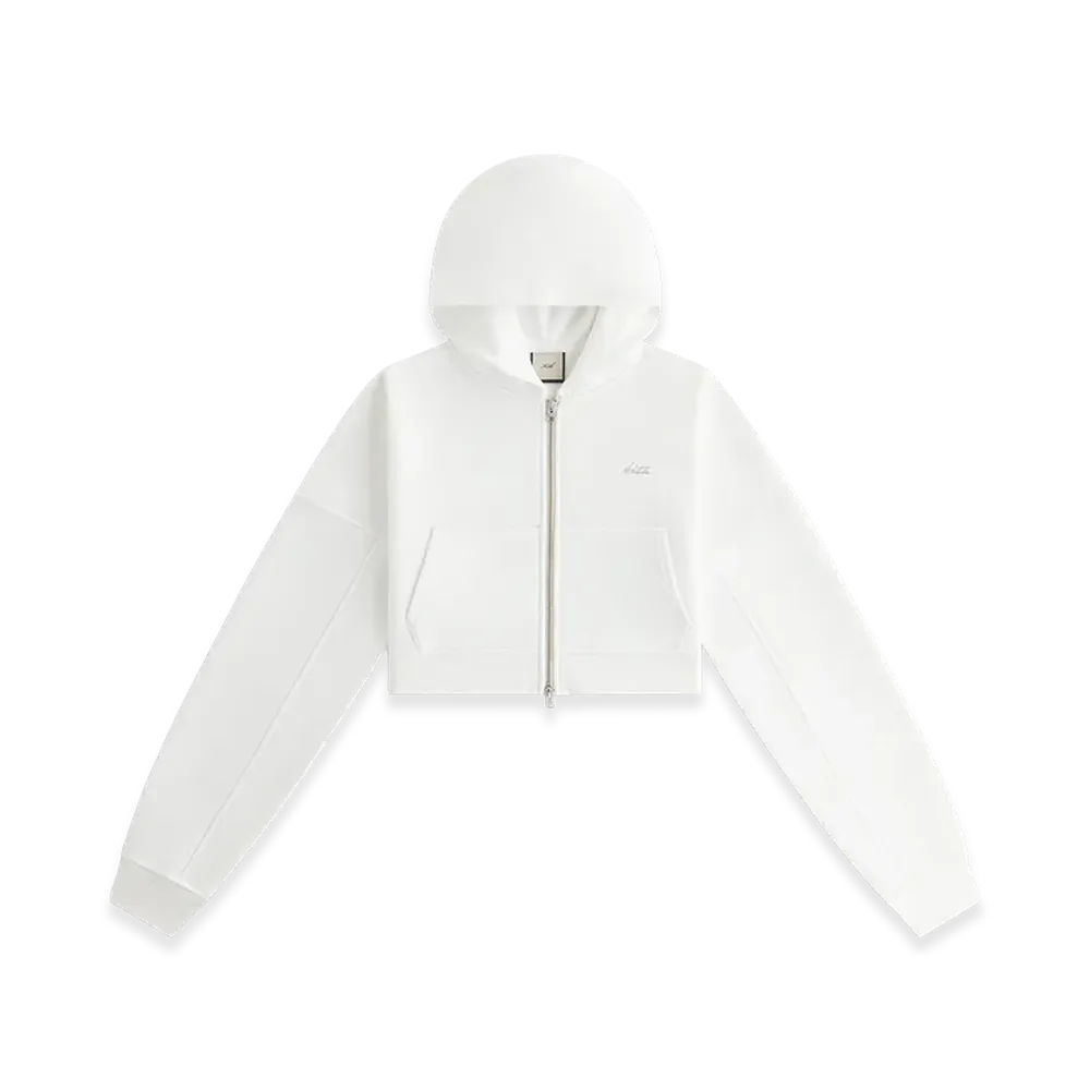 Kith Women's Hendler Cropped Hoodie "White"