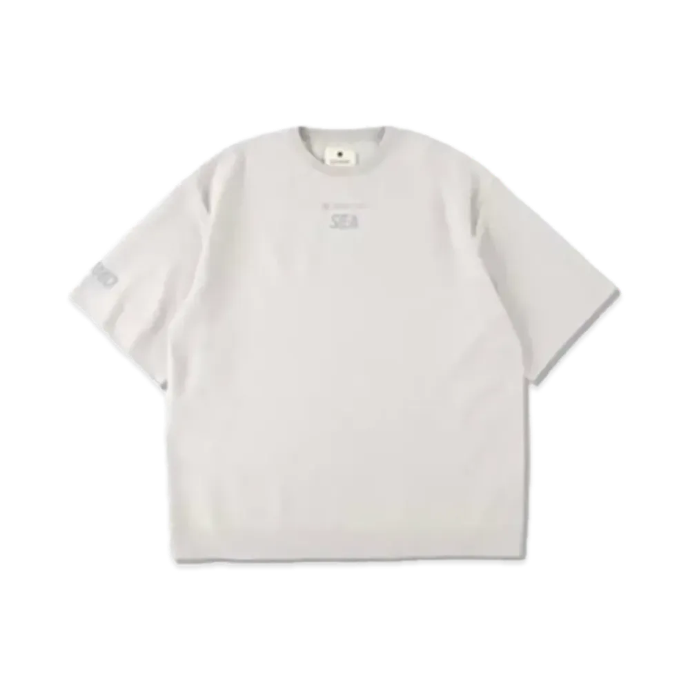 Snow Peak x WIND AND SEA CO/PE Dry S/S Tshirt Light Gray
