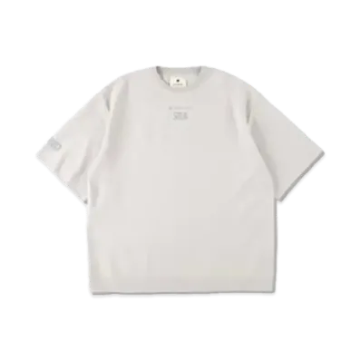 Snow Peak x WIND AND SEA CO/PE Dry S/S Tshirt Light Gray