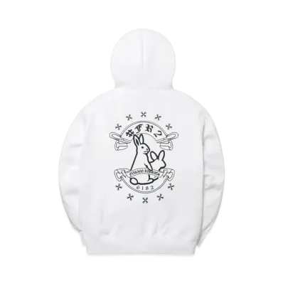 FR2 Cross Rabbits Hoodie "White"