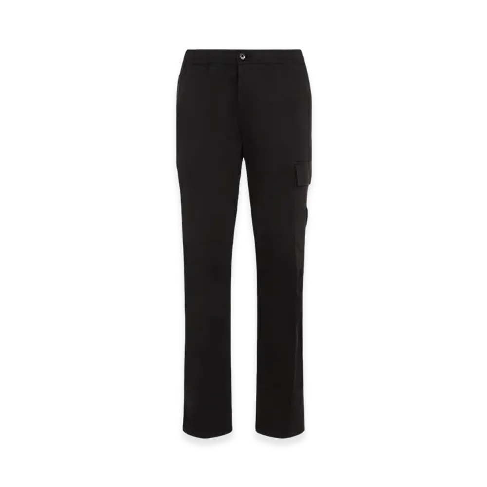 Stone Island 337F6 Logo Patch Stretch Trousers - 24FW "Black"
