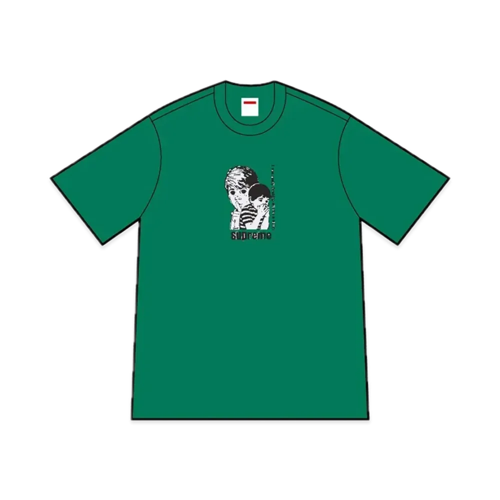 シュプリーム フリーキング アウト Tシャツ "ライト パイン"