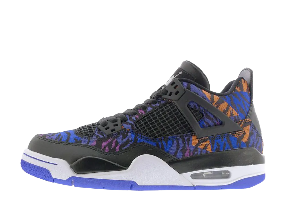 Nike GS Air Jordan 4 Retro "Black Rush Violet"