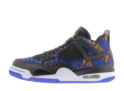 Nike GS Air Jordan 4 Retro "Black Rush Violet"