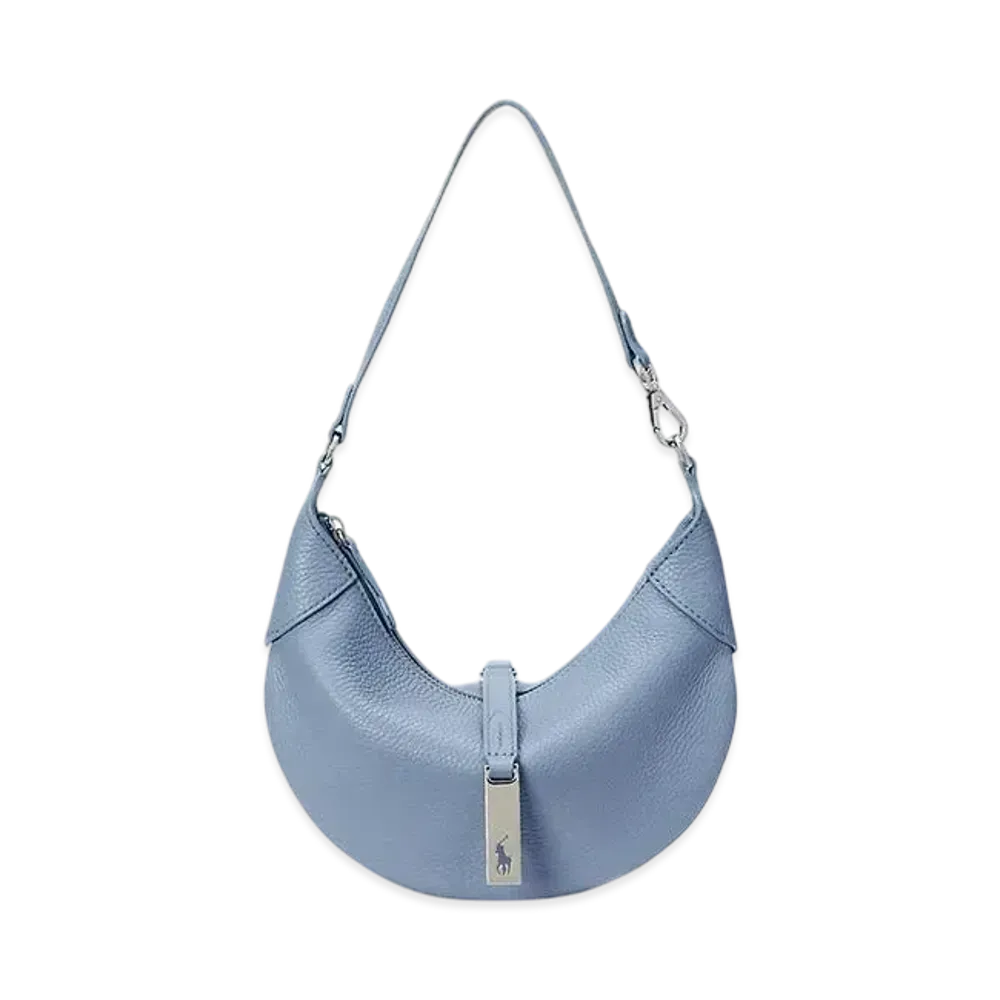 Polo Ralph Lauren Polo ID Pebbled Mini Shoulder Bag "Blue"