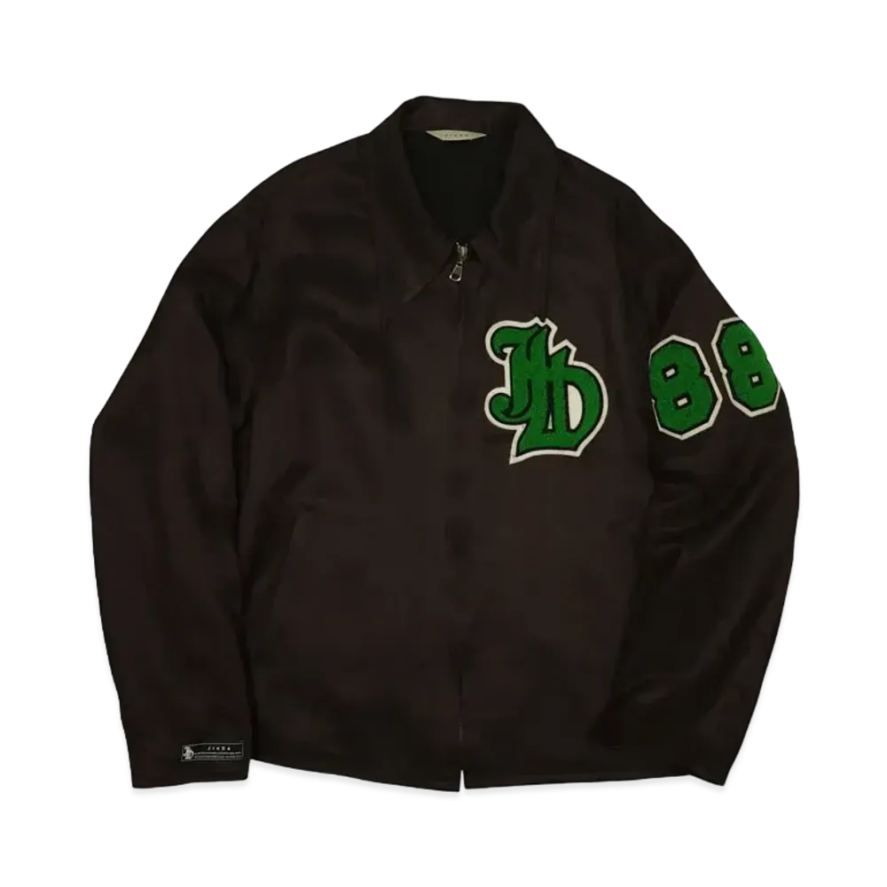 JieDa PATCH ZIP JACKET "BROWN"