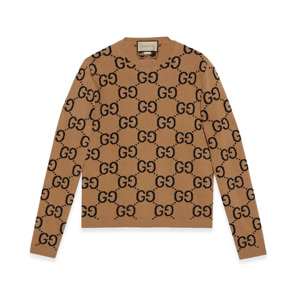 GUCCI Cruise Sweaters "Camel"