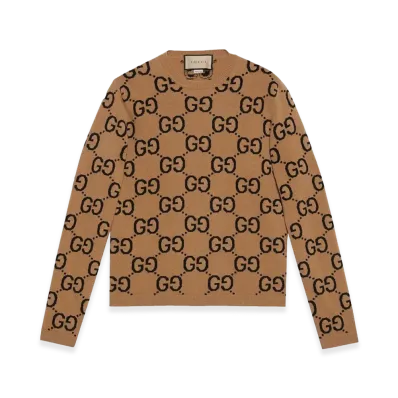 GUCCI Cruise Sweaters "Camel"