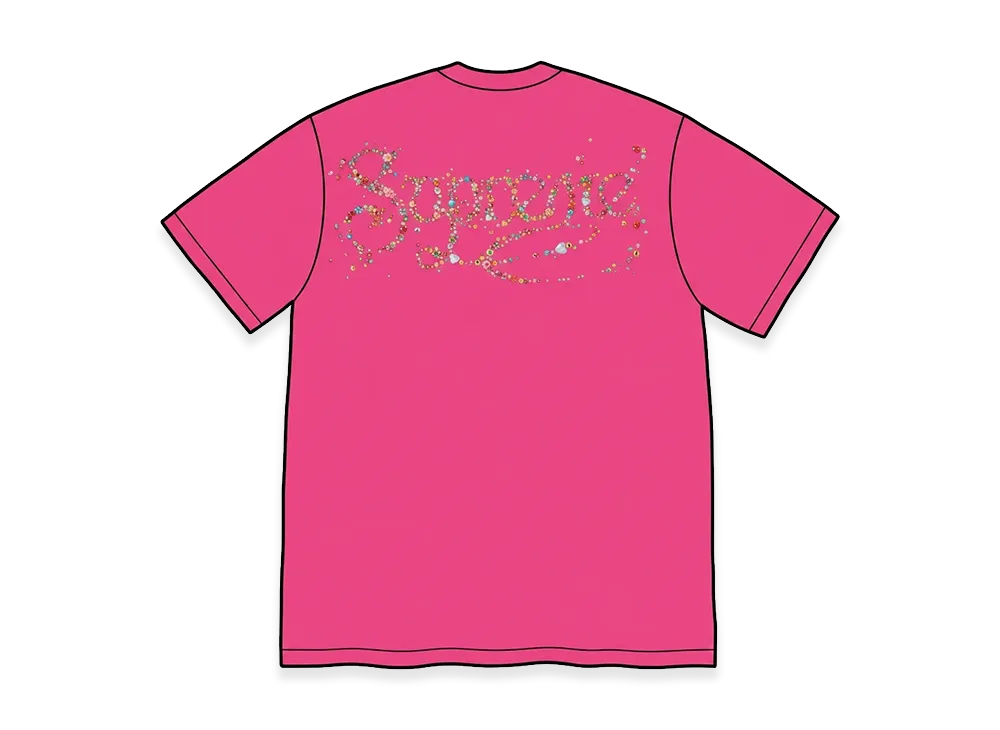 Supreme Gems Tee "Fuchsia"