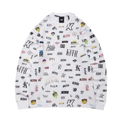 Kith Novel L/S Tee "White" KHM030046