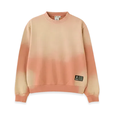 X-Girl Women's Overdyed Sweat Top "Pink"