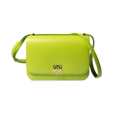 LOEWE Mini Goya Bag "Green Bean"