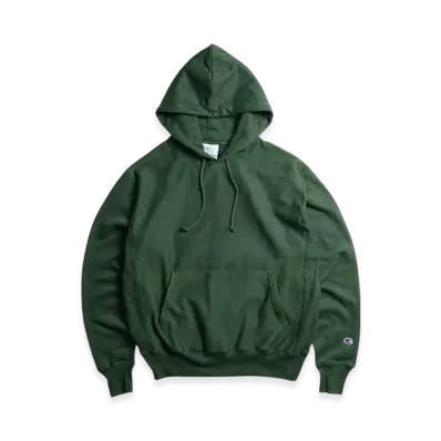 Champion Reverse Weave Pullover Hooded Sweat "Dark Green"