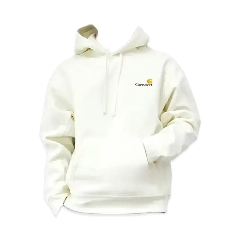Carhartt WIP Hooded American Script Sweatshirt "Wax"