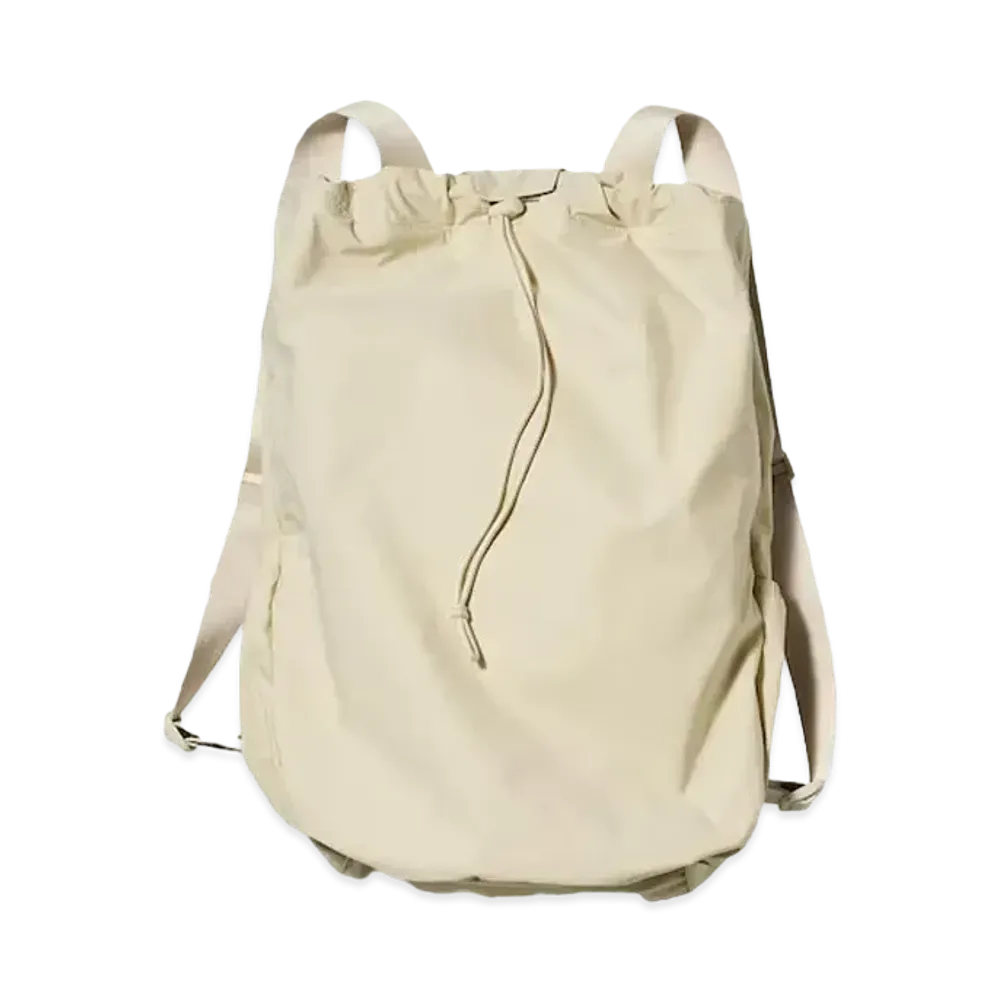 Uniqlo U 24SS Drawstring Backpack "Natural"