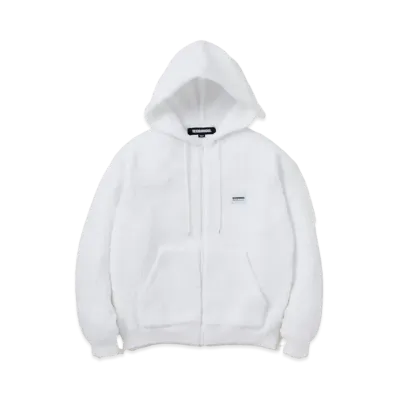 NEIGHBORHOOD Fluffy Zip Up Parka "White"