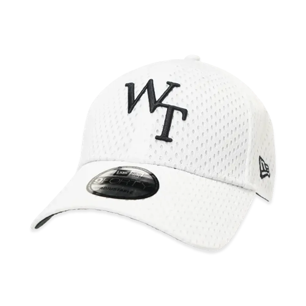 WTAPS 9Forty / Cap / Poly. Mesh. Newera "White"