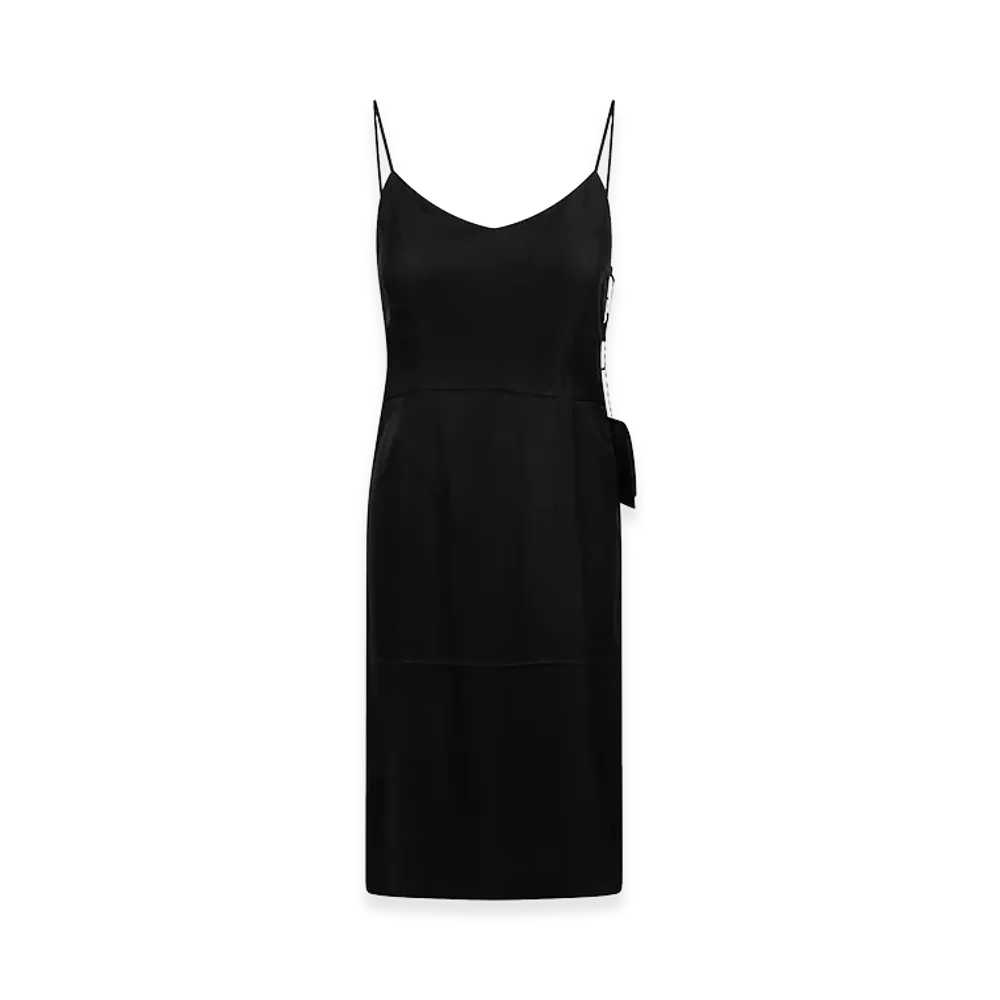 PRADA Women's Twill Dress "Black"