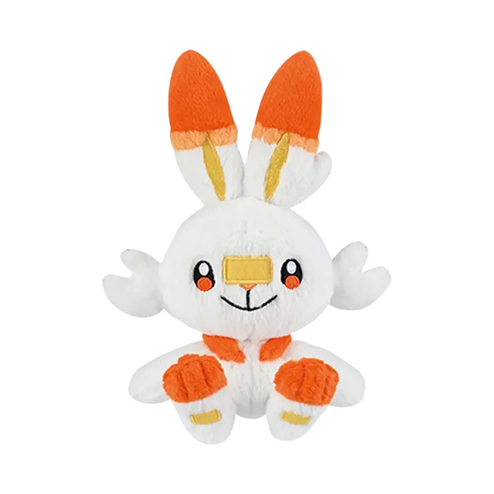 BANDAI "Ichiban Kuji" -Pokemon 30th ANNIVERSARY vol.2- F Prize Galar starter trio plushies - Scorbunny