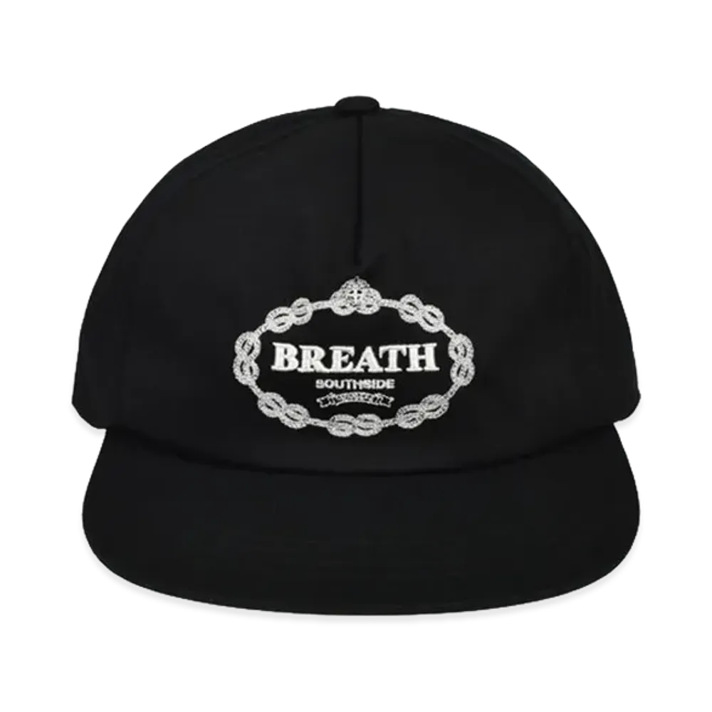 BREATH Royal Logo 5 Panel Cap "Black"