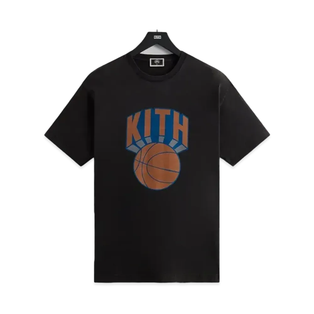 Kith x the New York Knicks Retro NY Vintage Tee "Black"