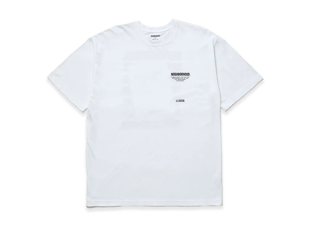 NEIGHBORHOOD NH 261 Spot . Tee SS-3 "White"