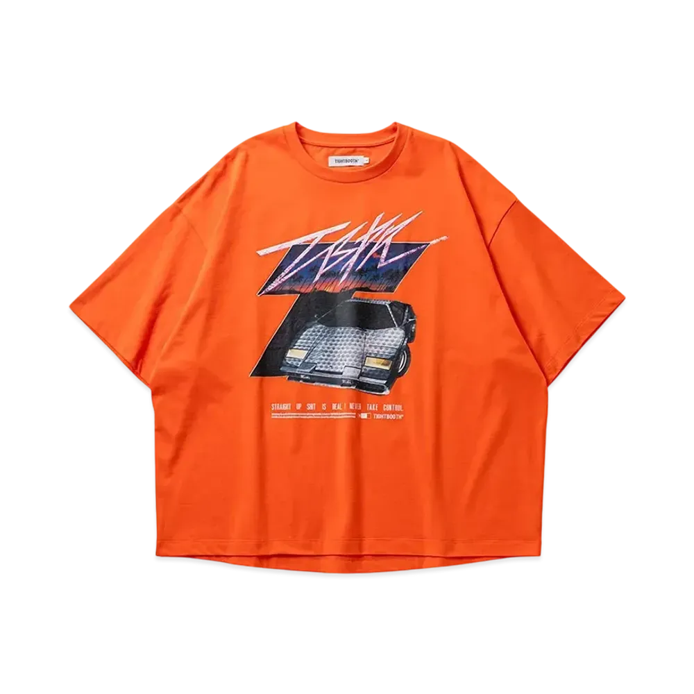 TIGHTBOOTH Initial T T-Shirt "Orange"