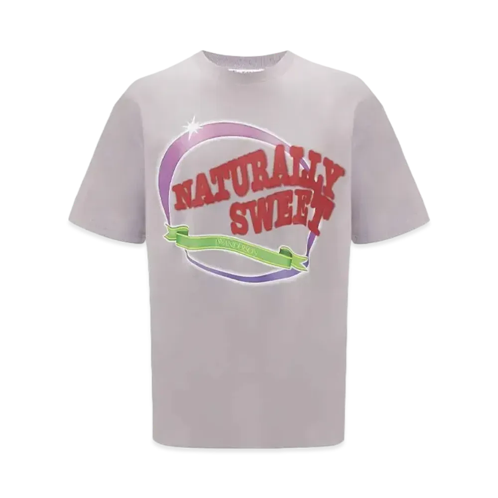 JW ANDERSON "Naturally Sweet" Classic T-Shirt #1 "Purple"