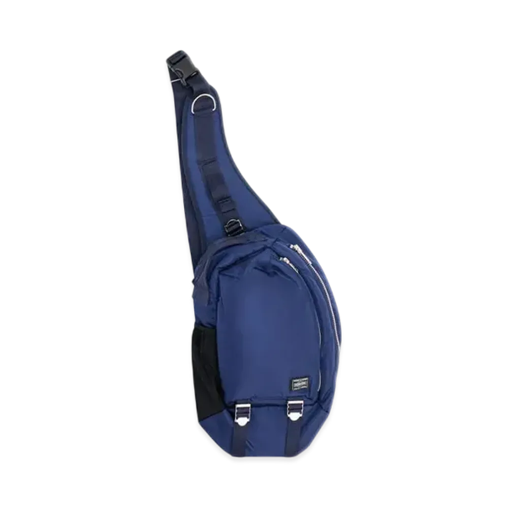 COMME des GARCONS HOMME Nylon Twill Porter Bag "Navy"
