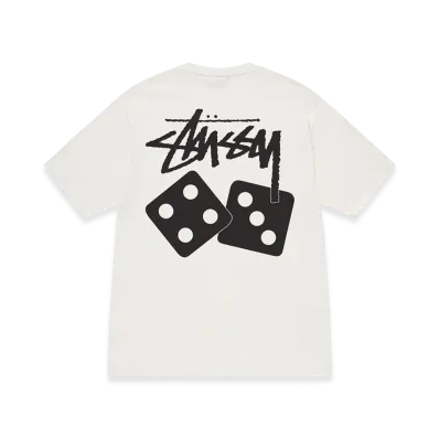 Stussy Dice Pigment Dyed Tee "Natural"