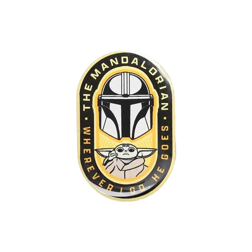 WIND AND SEA The Mandalorian WDS Pin Badge (E) "ONE"