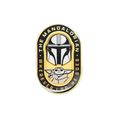 WIND AND SEA The Mandalorian WDS Pin Badge (E) "ONE"