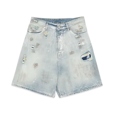 VETEMENTS Trashed Shorts "Black"