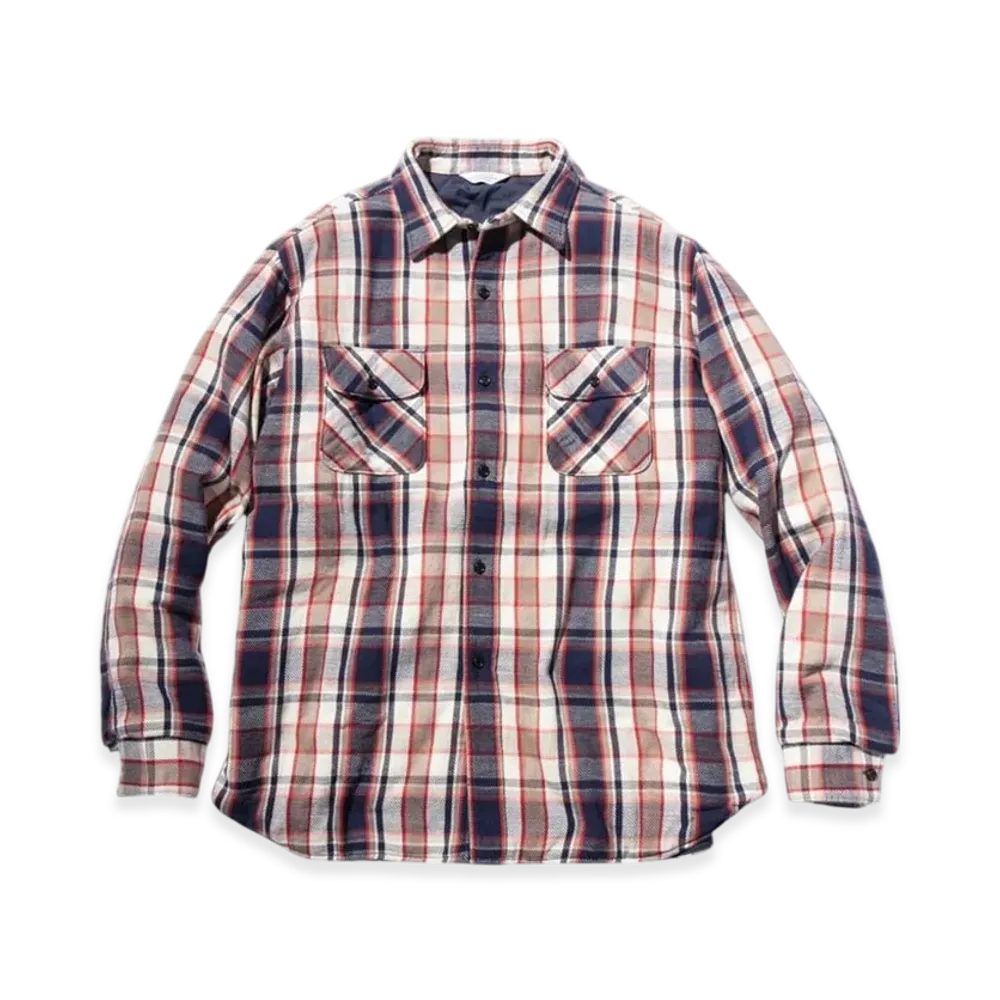 Weber x Unused Quilted Flannel Check Shirt "Multi"