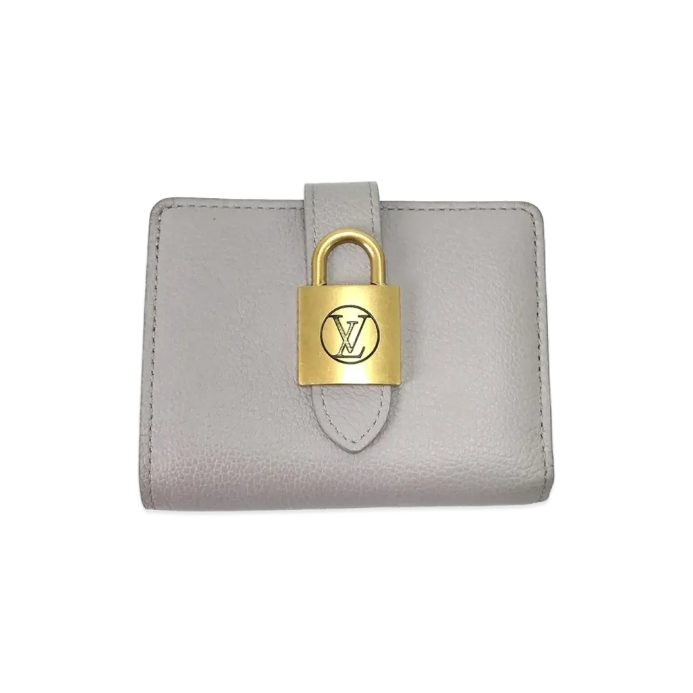 Louis Vuitton Portefeuille Locky Compact "Light Gray"