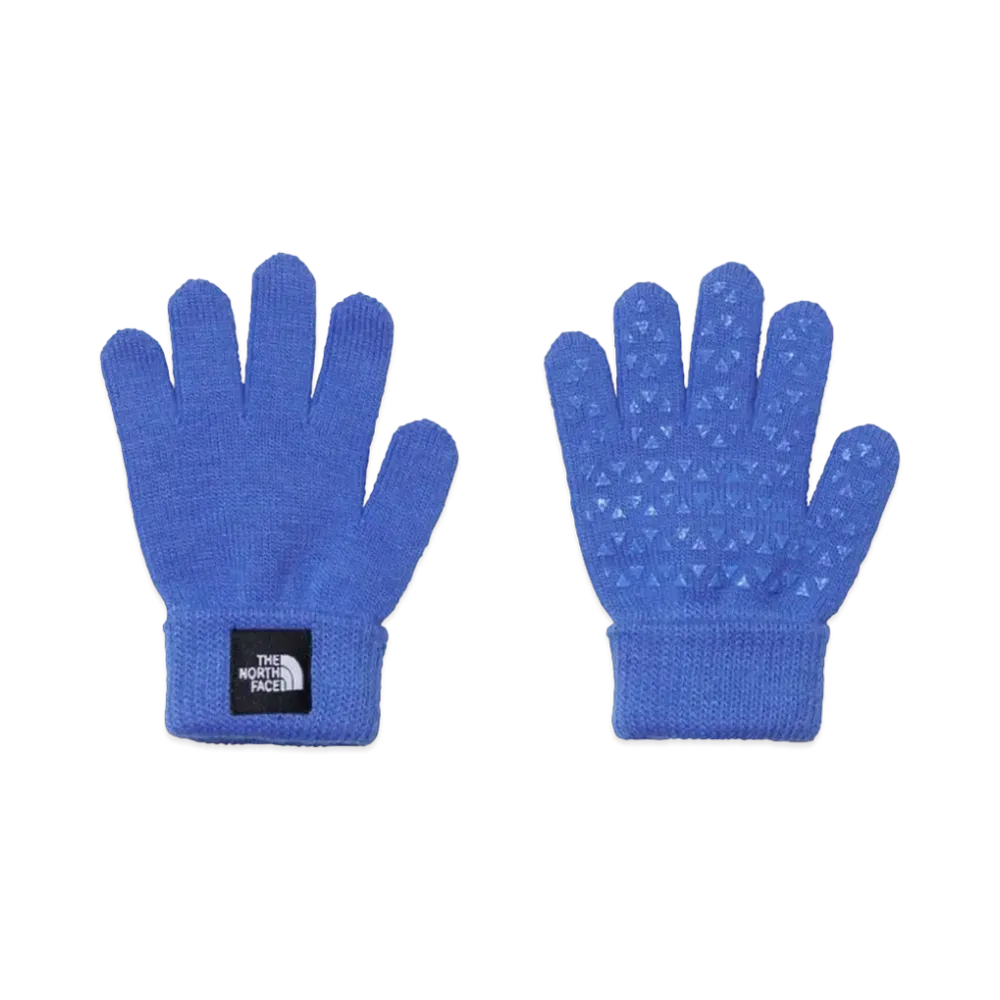 The North Face Kid's Knit Glove Kids "Optic Blue"