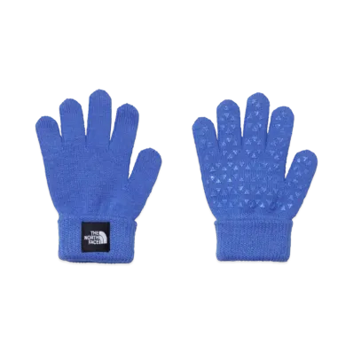 The North Face Kid's Knit Glove Kids "Optic Blue"
