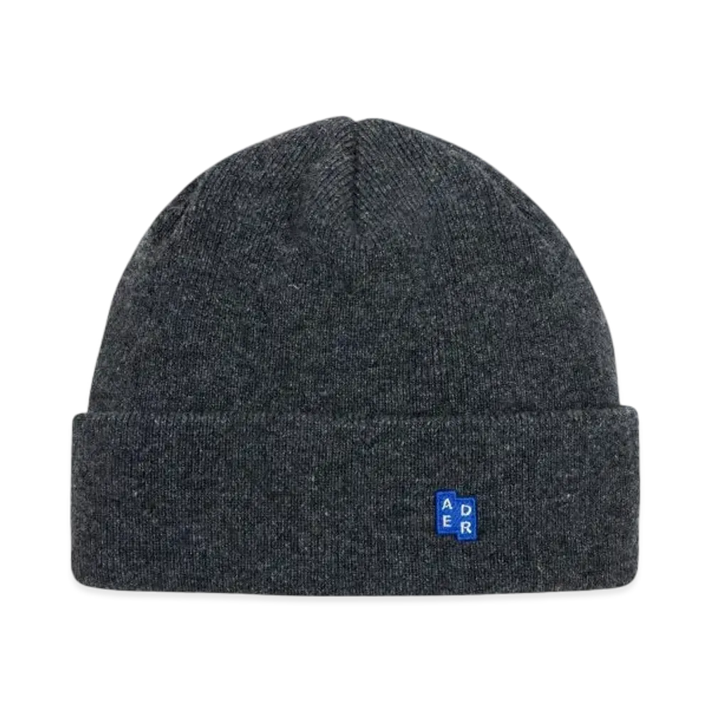 ADERERROR Tag Beanie 02 "Charcoal"