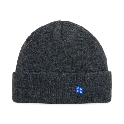 ADERERROR Tag Beanie 02 "Charcoal"