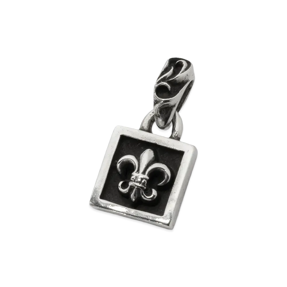 Chrome Hearts Framed BS Fleur Charm "Silver"