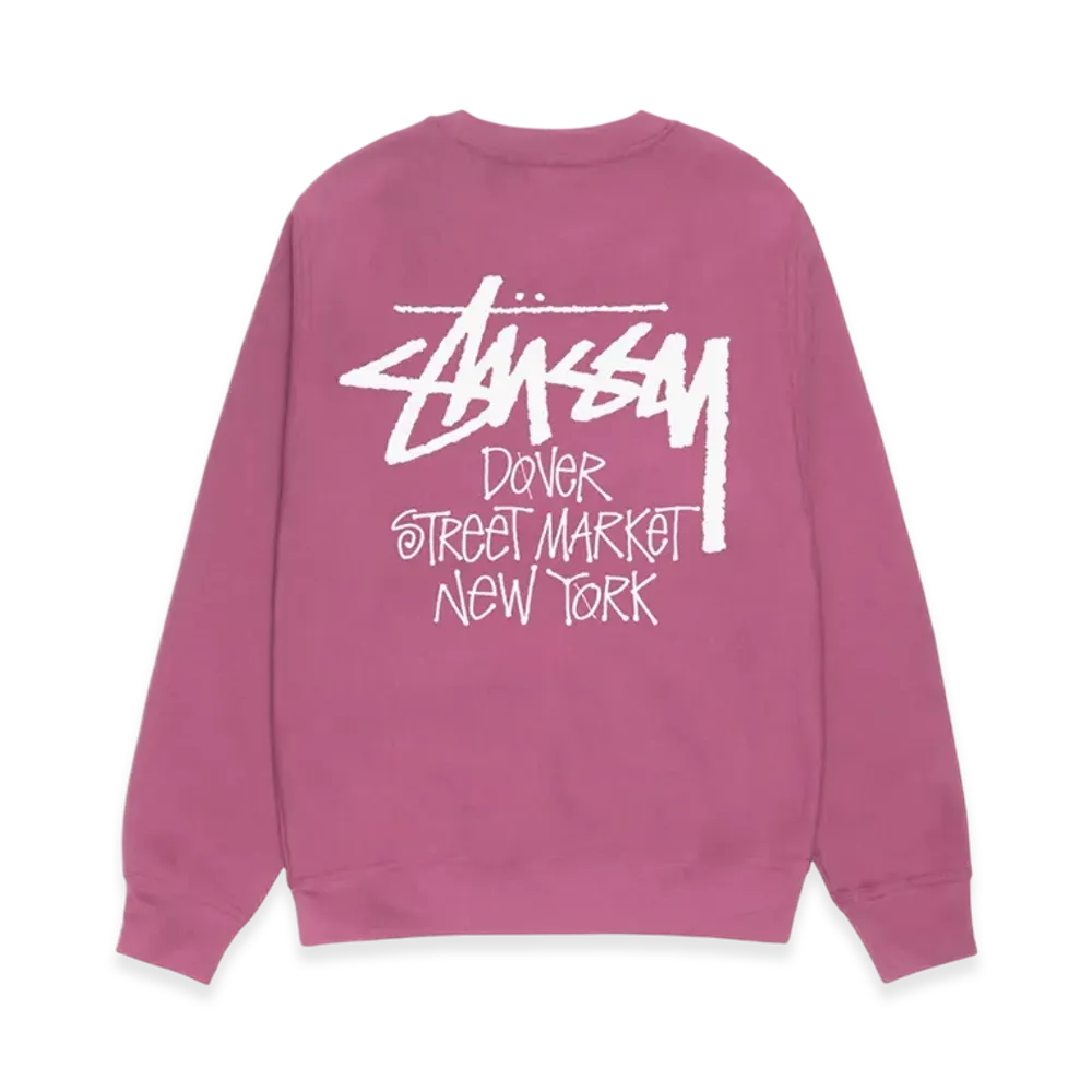Stussy Stock DSM New York Crew 2024 "Berry"