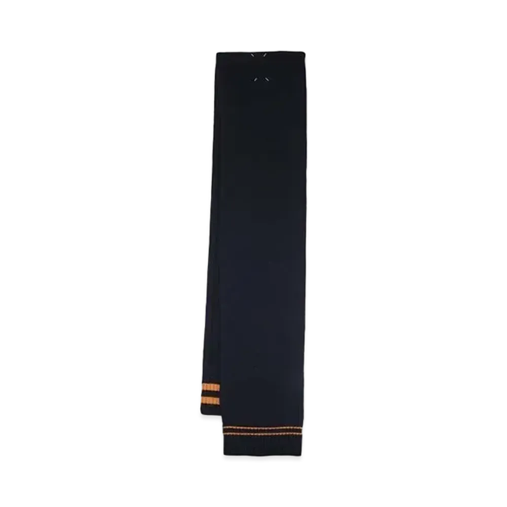 Maison Margiela Stripe Scarf "Dark Blue"