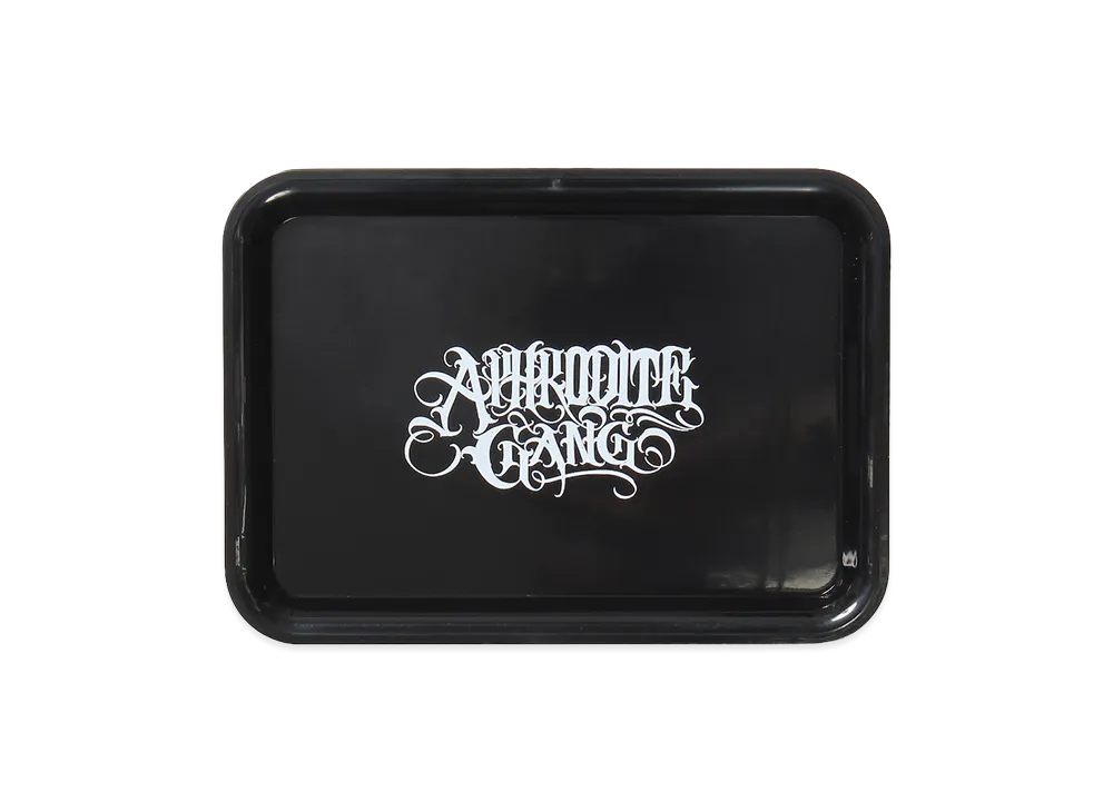 APHRODITEGANG Classic Logo Rolling Tray "Black"