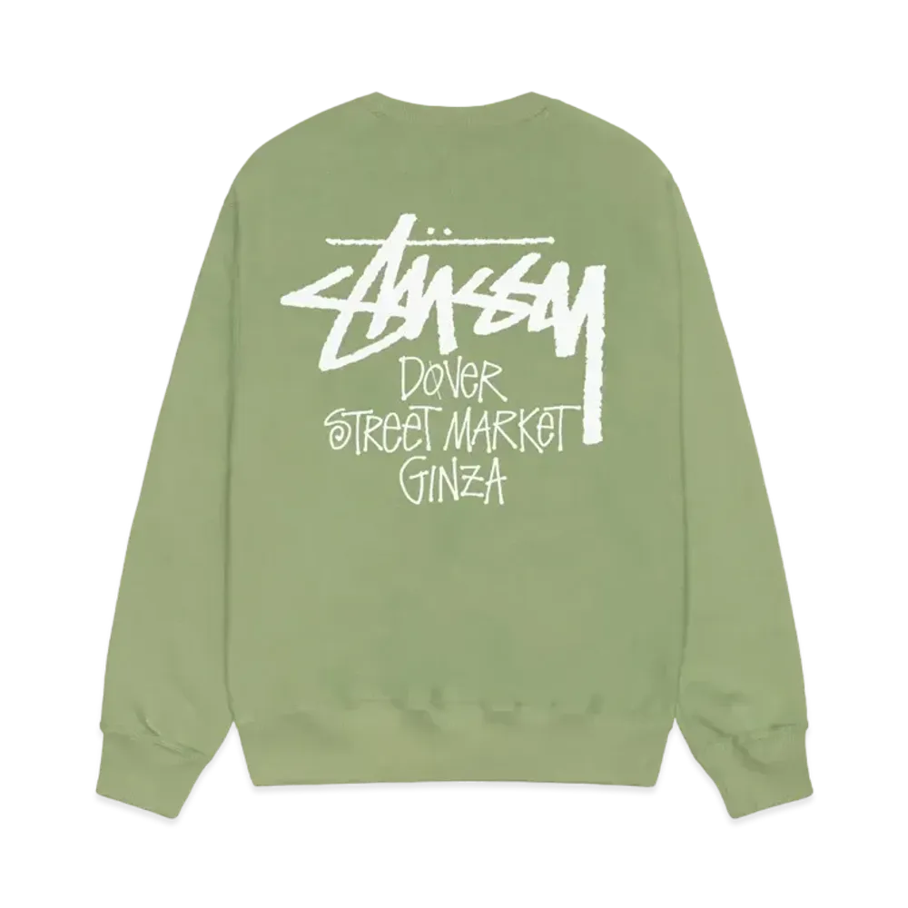 Stussy Stock Dsm Ginza Crew "Moss"
